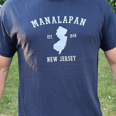 Manalapan Establishes 1828 State T-shirt