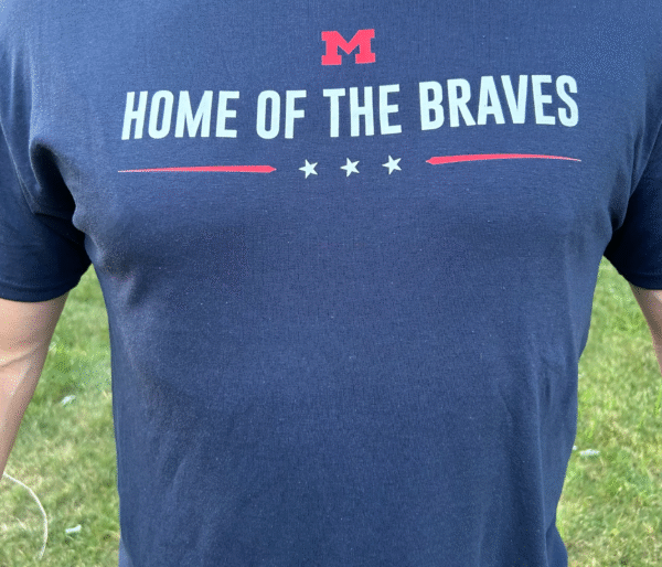 Manalapan Home of the Braves T-Shirt