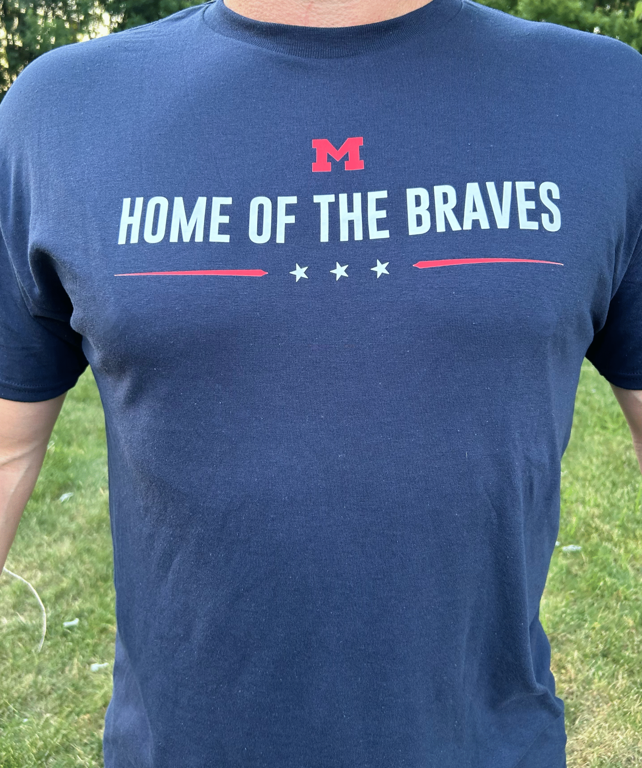 Manalapan Home of the Braves T-Shirt