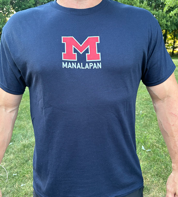 Manalapan M on Front Nj on back