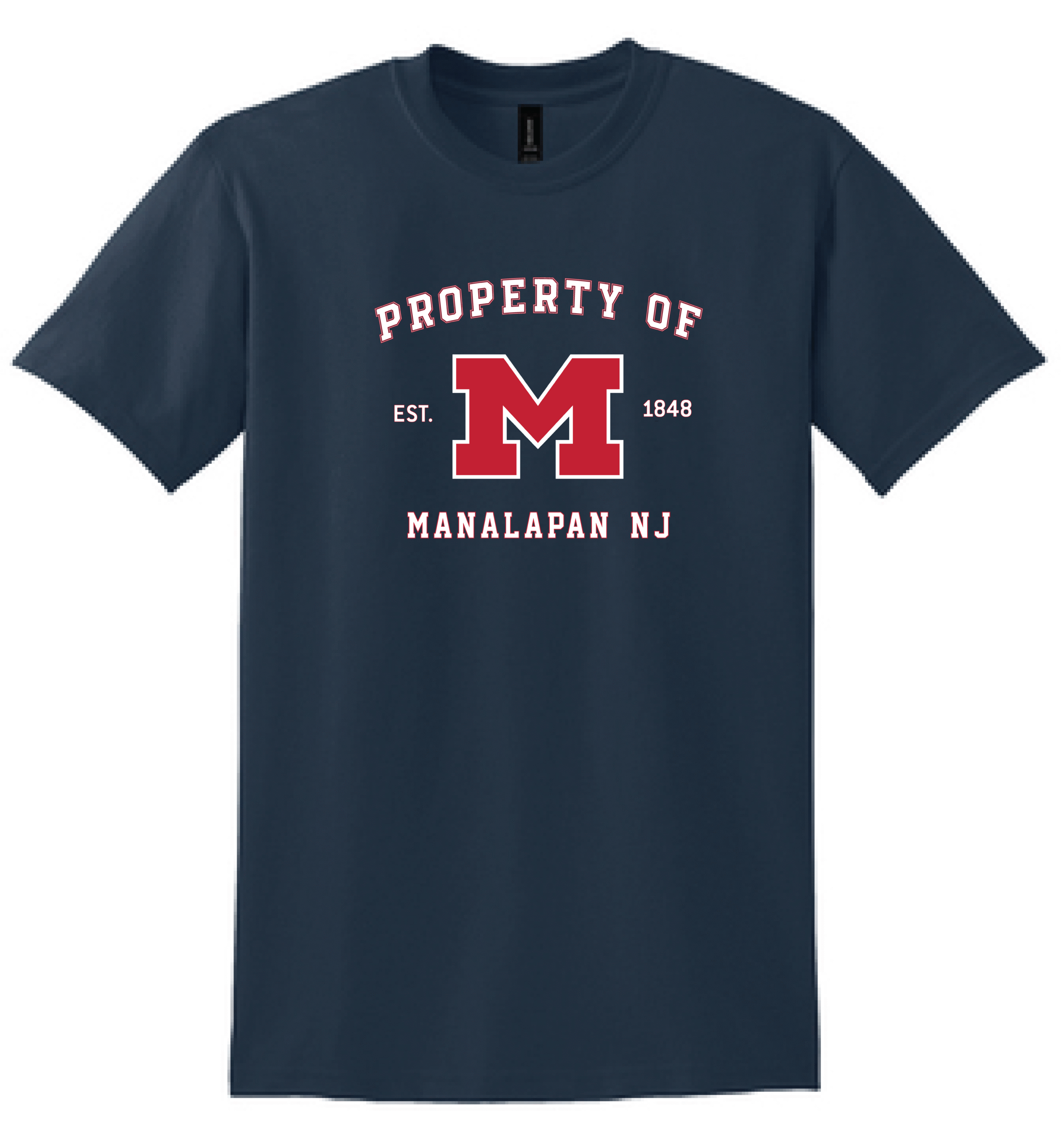 Youth Property of Manalapan Athletics T-Shirt