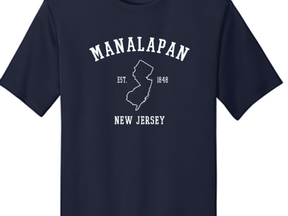 Manalapan Establishes 1828 State T-shirt