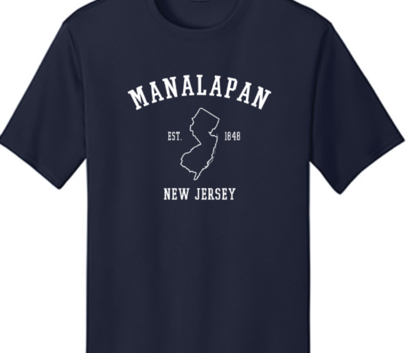 Manalapan Establishes 1828 State T-shirt
