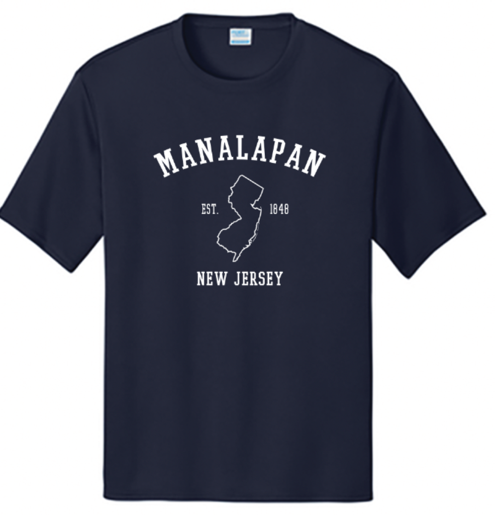 Manalapan Establishes 1828 State T-shirt