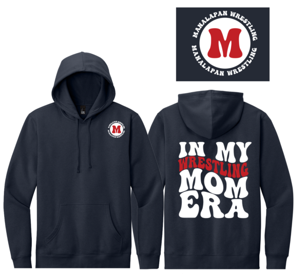 Women's Mom Era Hoodie Navy