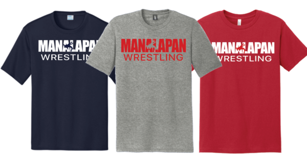 Manalapan Wrestling Throw Tee