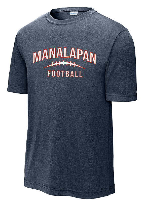 Manalapan Performance Football Laces Tee