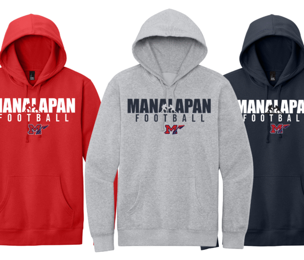 Manalapan Hand Off Hoodie Adult/Youth