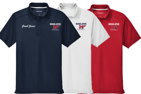 Embroidered Coaches Premiere Micro-Mesh Polo